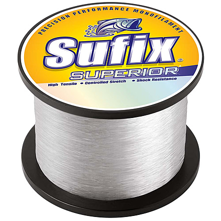 Sufix Superior Clear Monofilament - 8lb - 1720 yds, 635-108