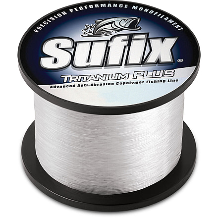 Sufix Tritanium Plus 50lb Line, Clear, 315 Yds, 696-150