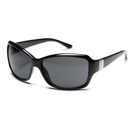 SunCloud Daybreak Sunglasses - Black Frame, Gray Lenses