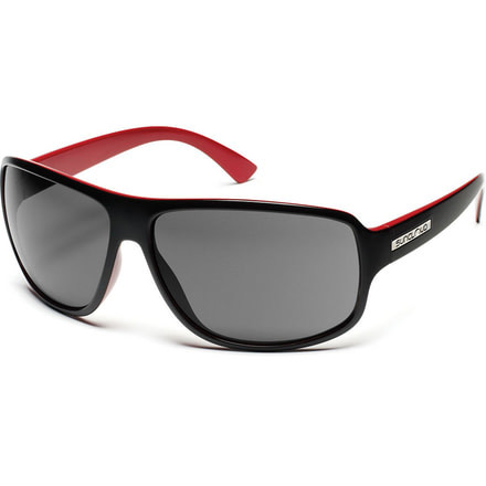 Suncloud Polarized Optics Headmaster Sunglasses - Black Backpaint Frame, Gray Polarized Polycarbonate Lenses S-HDPPGYBD