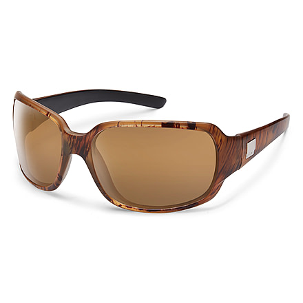 Suncloud Polarized Optics Cookie Sunglasses, Matte Tortoise Backpaint S-COPPSAMTT