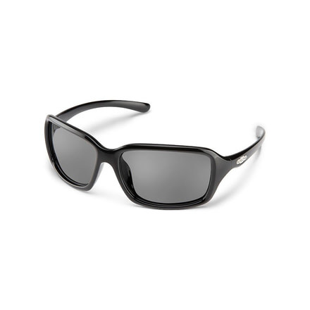 Suncloud Polarized Optics Fortune, Color - Black, Lens Color - Polarized Gray, 20233580760M9