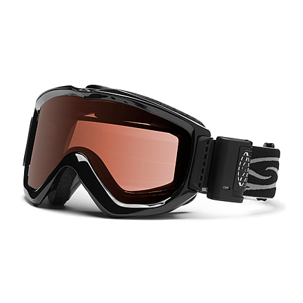 Suncloud Polarized Optics Knowledge Turbo Fan OTG Goggles-Black-RC36