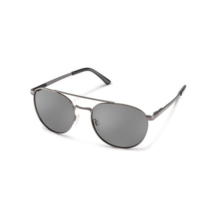 Suncloud Polarized Optics Motorist, Color - Matte Gun Metal, Lens Color - Polarized Gr, 2023402HL54M9