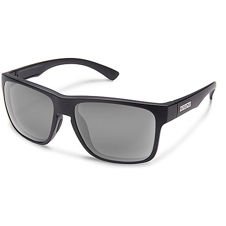 Suncloud Polarized Optics Rambler Sunglasses-Matte Black-Gray