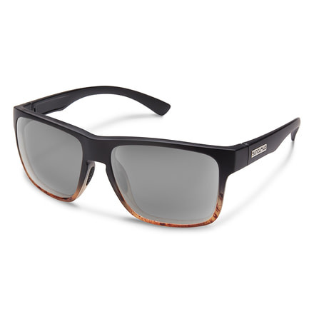 Suncloud Polarized Optics Rambler Sunglasses, Black Tortoise Fade S-RBPPGYBTT