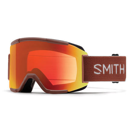 Suncloud Polarized Optics Squad Goggle Asian Fit-Adobe Split-ChromaPop Everyday Red Mirror