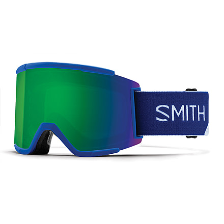 Suncloud Polarized Optics Squad XL Goggle-Klein Blue Split-ChromaPop Sun Green Mirror
