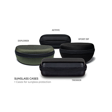 Suncloud Polarized Optics Trekker Sunglass Case, Black S-CSTKBK