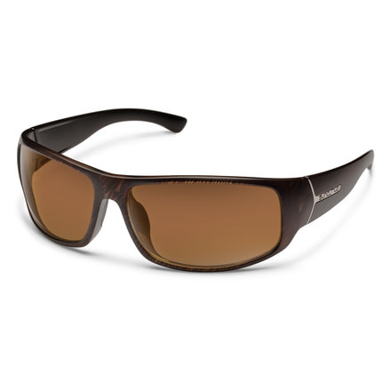 Suncloud Polarized Optics Turbine Sunglasses, Blackened Tortoise S-TUPPBRTT