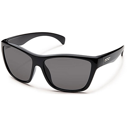 Suncloud Polarized Optics Wasabi Sunglasses Asian Fit-Black/Gray