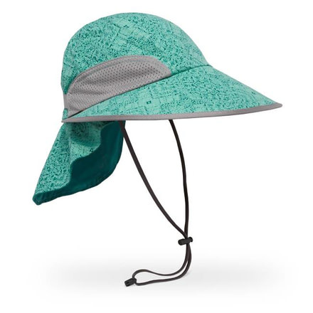Sunday Afternoons Sport Hat, Teal Kaleidoscope, Medium, S2A01071B76403