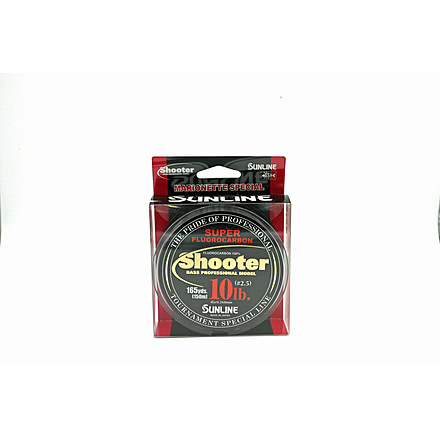 Sunline Shooter Marionette Special - 10 lb, 165 yds - 100% Fluoro, clear, 60073946