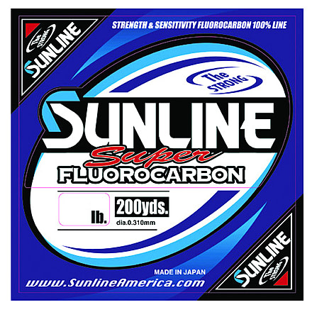 Sunline Super Flurocarbon Fishing Line 16lb 200yd Clear, 63031778