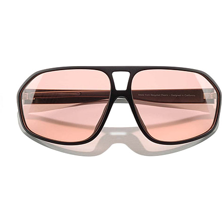 Sunski Velo Sunglasses, Black Frame, Rose Lens, SUN-VL-BRO