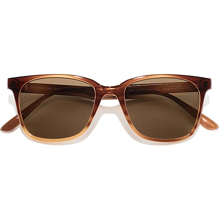 Sunski Ventana Sunglasses, Caramel Frame, Amber Lens, SUN-VE-CAM