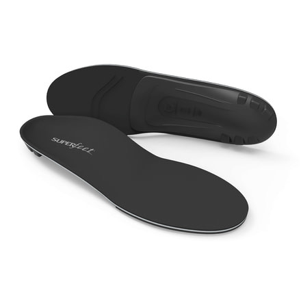 Superfeet Black DMP Premium Insoles-Black-C (M 5.5-7)