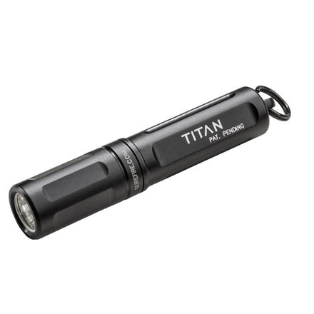 SureFire Titan Ultra-Compact Dual Output LED 125 Lumen MaxVision Beam, Black Titan-A 
