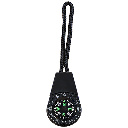 Survive Outdoors Longer Compass Zipper Pull, 2 Pack, 0140-0020