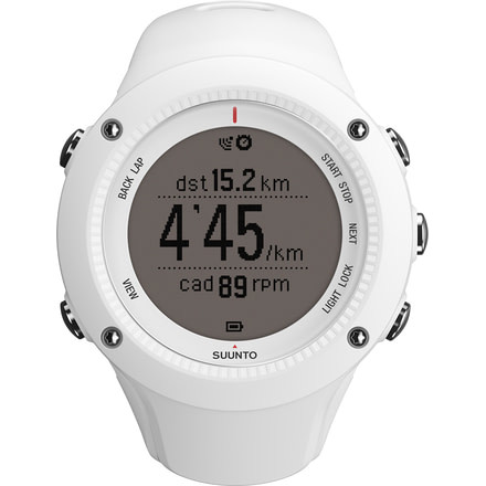 Suunto AMBIT2 R HR Watch with Heart Rate Comfort Belt, White, One Size SS020658000
