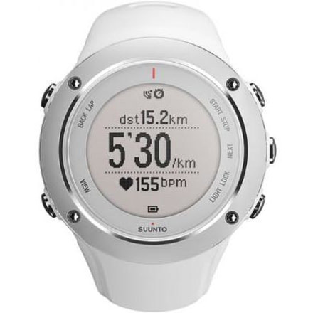 Suunto Ambit2 S White GPS Watch w/ Heart Rate Strap SS020552000