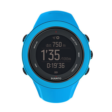 Suunto Ambit3 Sport Watch w/ GPS, Compass, and Heart Rate Function, Blue SS020682000