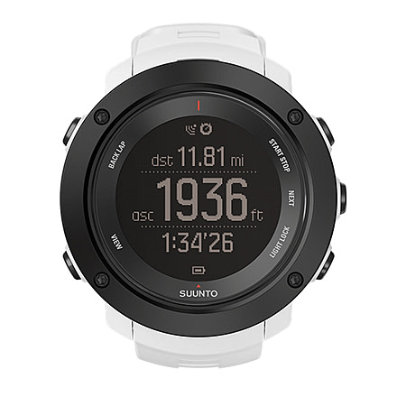 Suunto Ambit3 Vertical GPS Watch-White 268502
