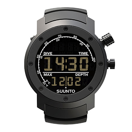 Suunto Aqua Watch - Negative Rubber SS014528000