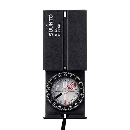 Suunto MB-6 Global Compass, Black, One Size, NSN 6605-20-002-7199, SS014889000