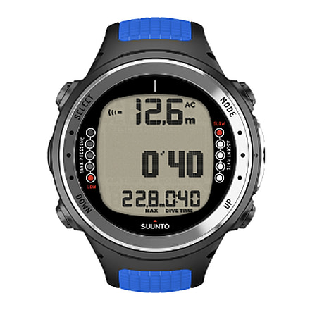 Suunto Ss018531000 D4i With Blue Strap And Usb
