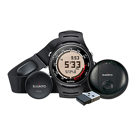 Suunto T3D GPS Pack  - T3D Watch, Black + GPS Pod SS016823000