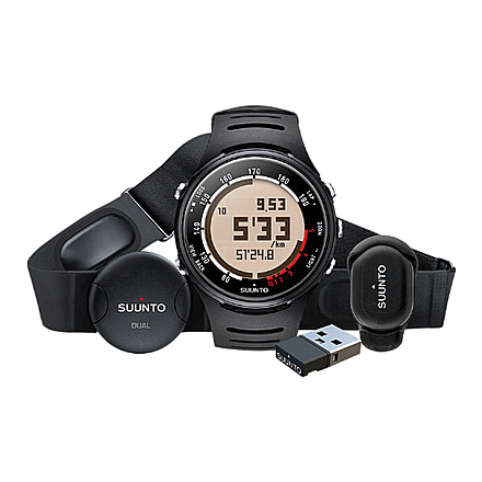 Suunto T3D Running Pack  - T3D Watch, Black + Foot Pod SS016593000
