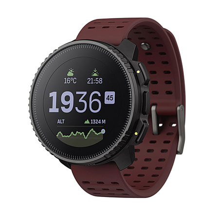 Suunto Vertical Watch, Black Ruby, One Size, SS050865000