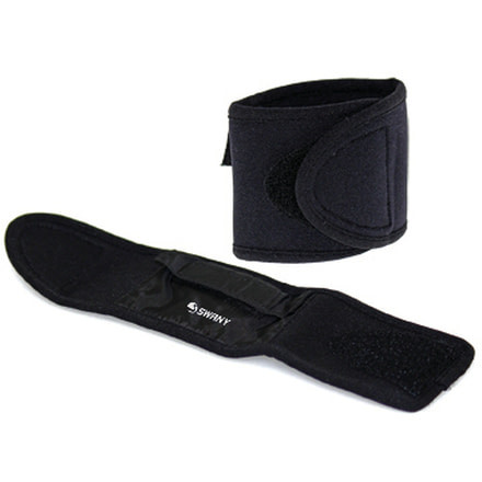 Swany Wrist Warmer Set, Black, One Size LW-5M-DEMO