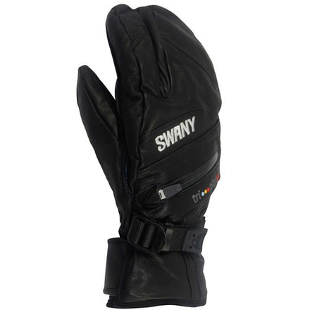 DEMO Swany X-Clusive Lobster Mitt Mittens - Mens, Black, Large SX-79M