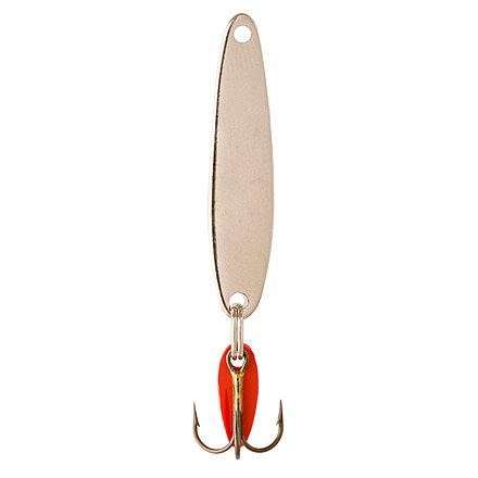 Swedish Pimple Jigging Lure, 1 oz, 3-1/4 in, Nickel, 8N