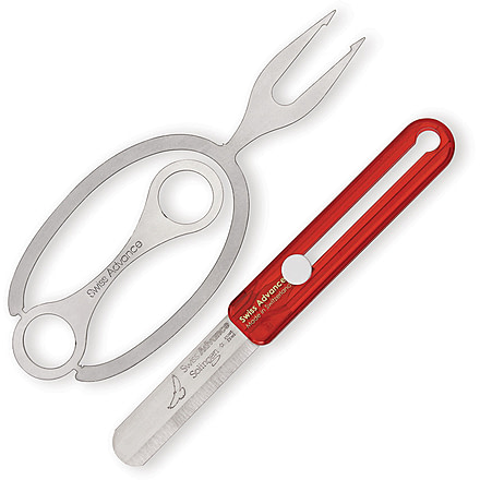 Swiss Advance Doro Grill Fork And Knife,2.5in SSA32784