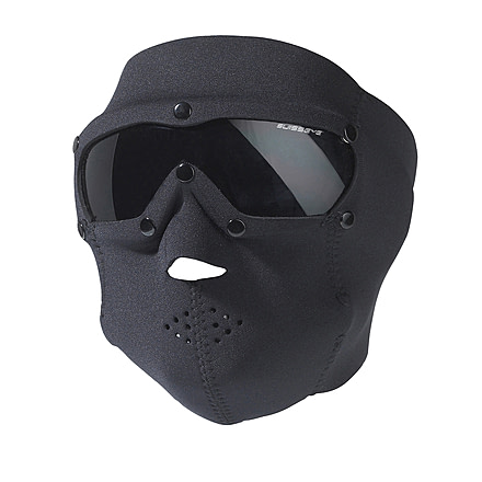 SWISSEYE Neoprene Mask w/Smoke Lenses, Black, Adjustable, 15629999