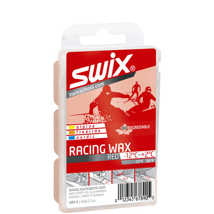 Swix Red Bio-Degradable Racing Wax