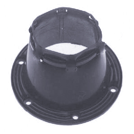T-H Marine Cable Boot, 4-1/2in, Black, CB-4-DP