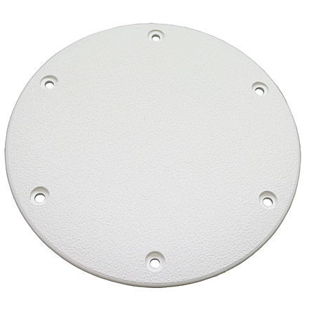T-H Marine Designer Series Screw Down Deck Plate, Black, 6in, DSSDP-1-2-DP