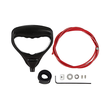 T-H Marine G-Force Trolling Motor Handle Replacement And Release Cord, Black, GFH-1GR-DP