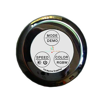 T-H Marine Rgb LED Dash Mount Light Controller Ip67, White, LED-RGBCONT-2F-DP