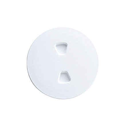 T-H Marine Sure-Seal Screw Out Deck Plate 6in, Polar White, DPS-6-2 DP
