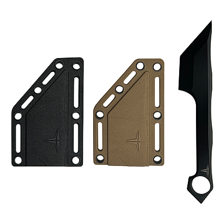 Takumitak Hammerhead Fixed Blade Knife, 2.75 in Blade , 3cr13, Black, TKF3S08