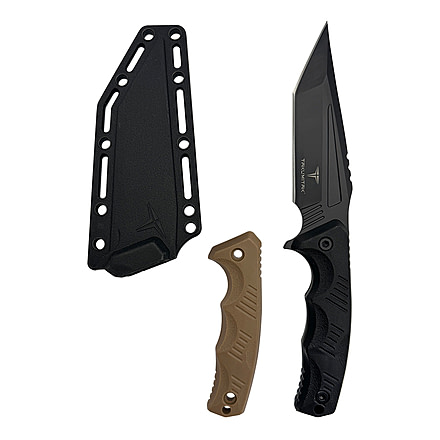 Takumitak Reaper Fixed Blade Knife, 4.5 in Blade , 3cr13, Black, TKF305