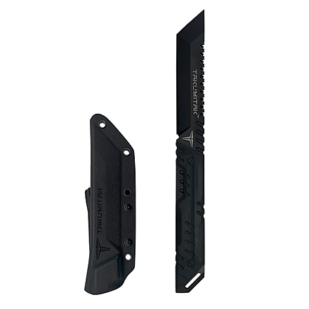 Takumitak Solution Fixed Blade Knife, 5.75in, D2, Tanto, G10 Handle, Black, TKF216BK