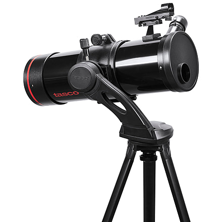 Tasco Spacestation Telescope 114x500mm Black Reflector ST Red Dot Finderscope,49114500