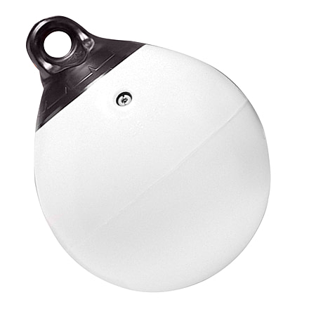 Taylor Made 12&quot; Tuff End Inflatable Vinyl Buoy - White 72358