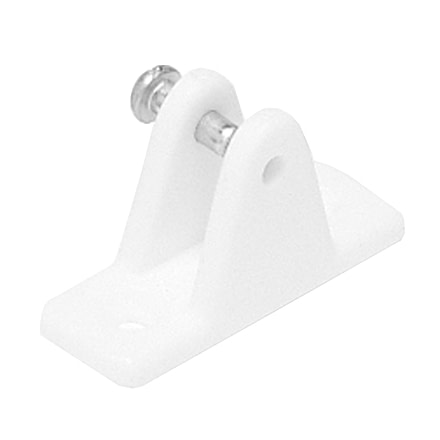Taylor Made Deck Hinge For Bimini Boatop, White, 11718
